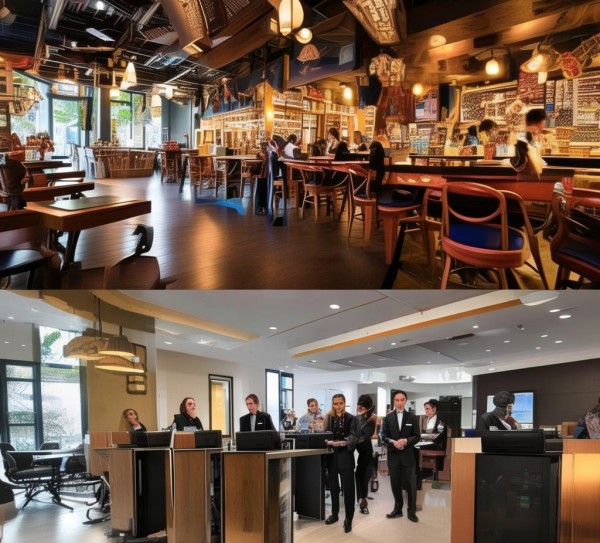 餐饮与酒店管理在服务、设施和管理方式上存在显著区别。